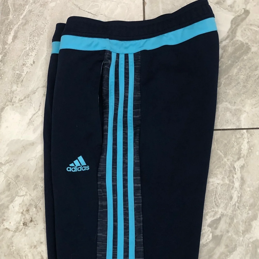 ADIDAS Tiro 15 Soccer Trainings Women Pants Climacool tech | Blue | M
